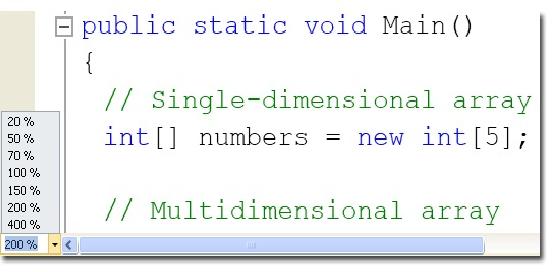 New Features of Microsoft visual studio 2010 -