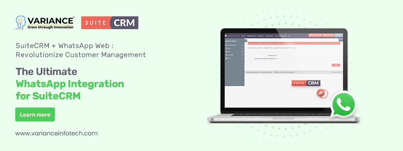 suitecrm whatsapp integration